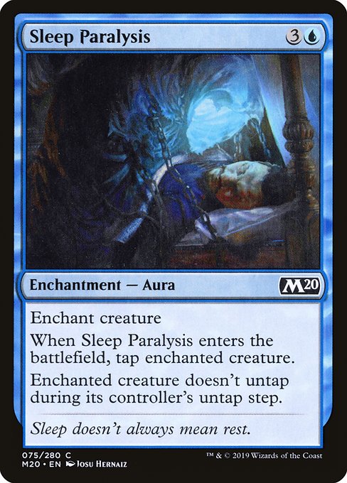 Sleep Paralysis highlighted card art