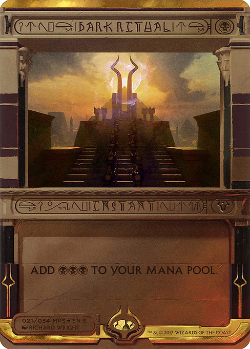 Dark Ritual from Amonkhet Invocations