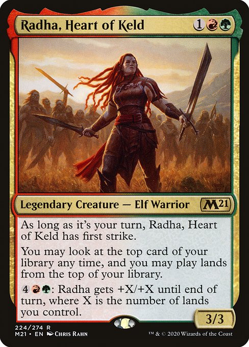 Radha, Heart of Keld from Core Set 2021