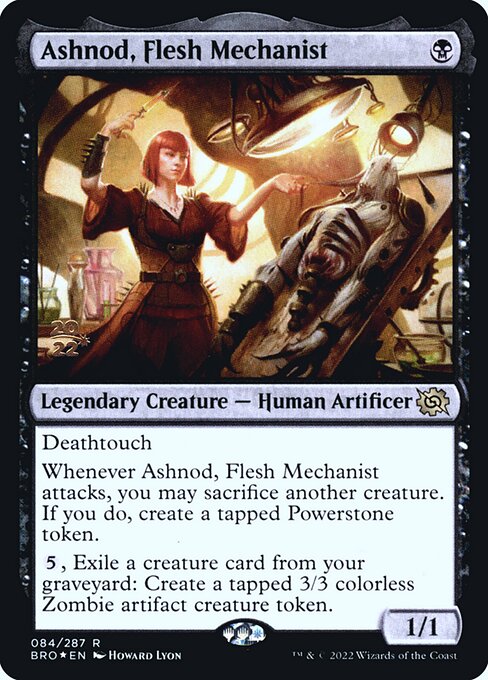 Ashnod, Flesh Mechanist from The Brothers' War Promos