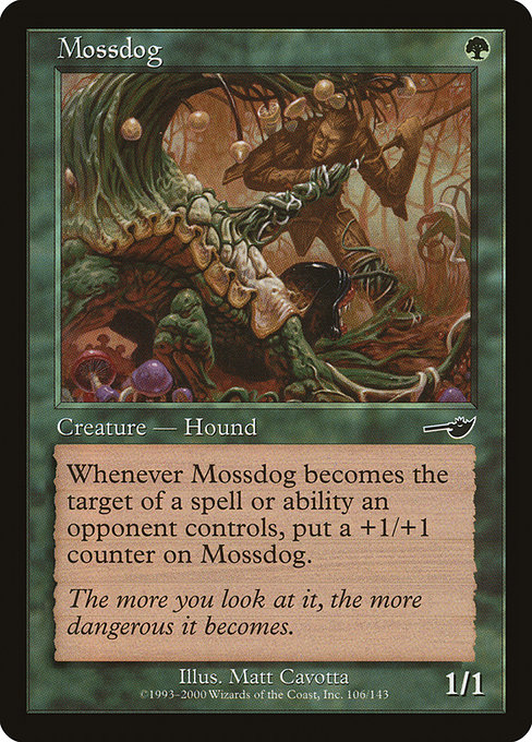 Mossdog highlighted card art