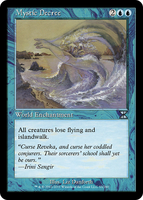 Mystic Decree highlighted card art