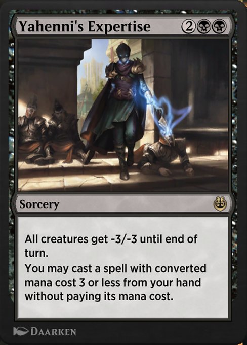 Yahenni's Expertise highlighted card art