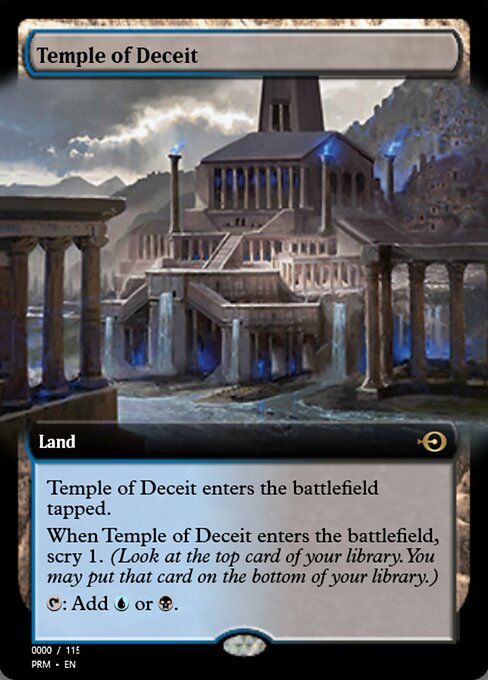 Temple of Deceit from Magic Online Promos