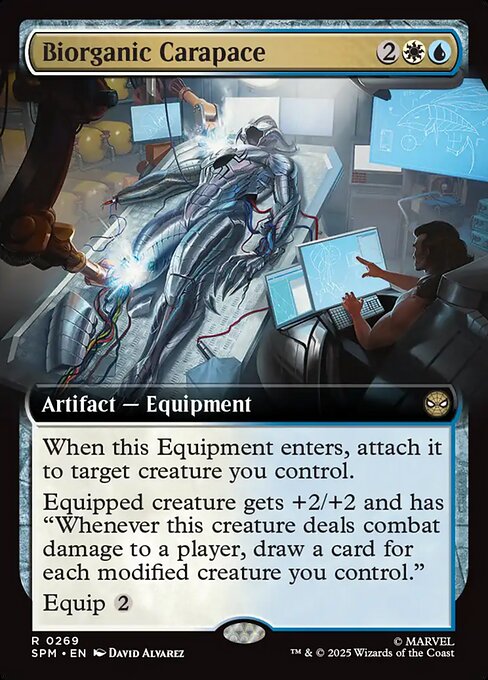 Biorganic Carapace highlighted card art