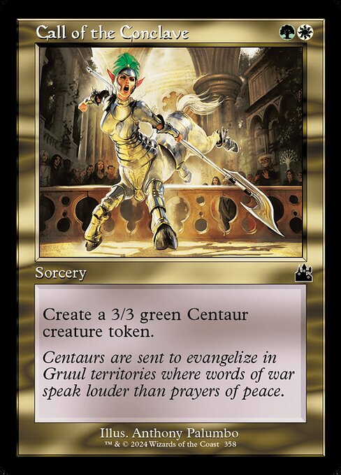 Call of the Conclave highlighted card art