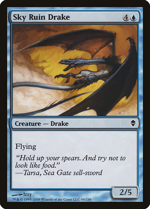 Sky Ruin Drake highlighted card art