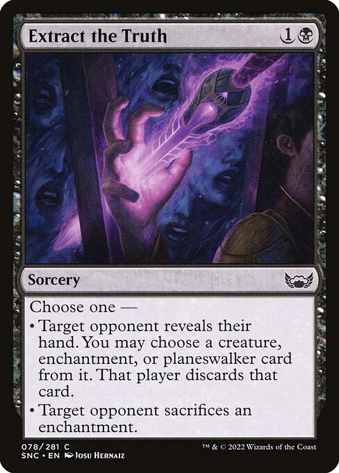 Extract the Truth highlighted card art