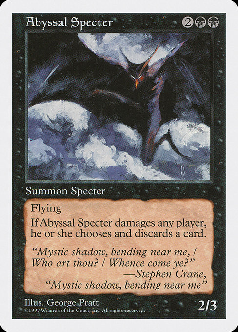 Abyssal Specter from Fifth Edition