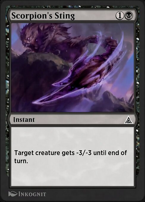 Scorpion's Sting from Through the Omenpaths