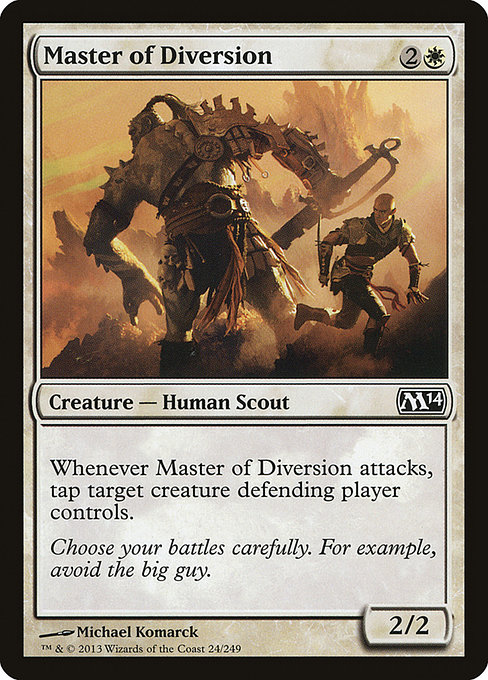 Master of Diversion highlighted card art