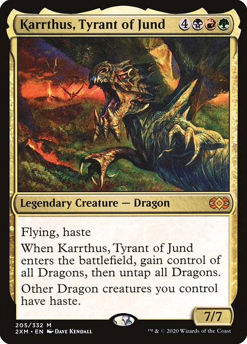 Karrthus, Tyrant of Jund from Double Masters
