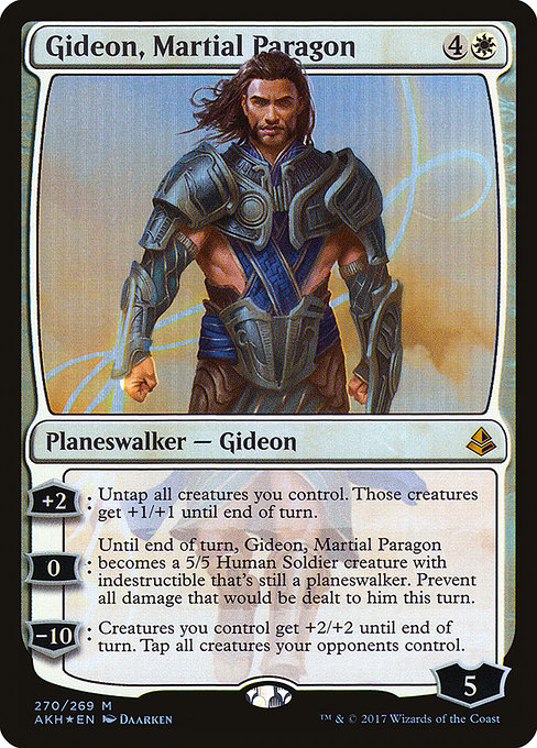 Gideon, Martial Paragon highlighted card art