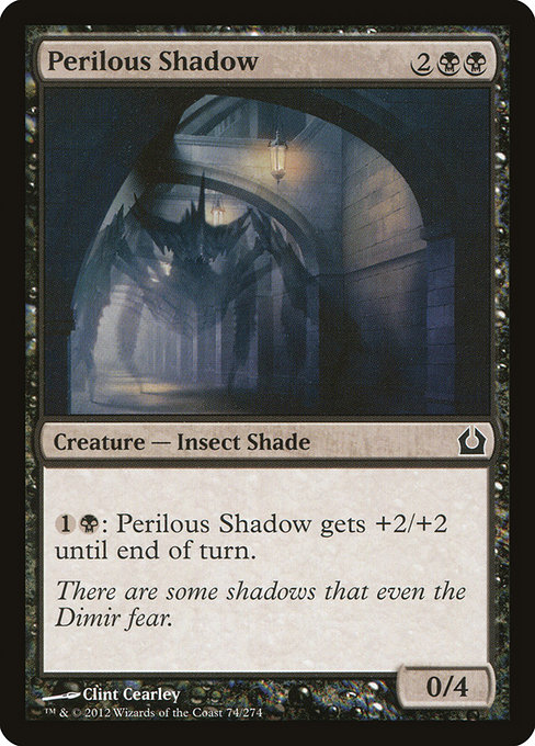 Perilous Shadow highlighted card art
