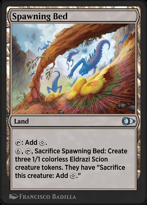 Spawning Bed highlighted card art