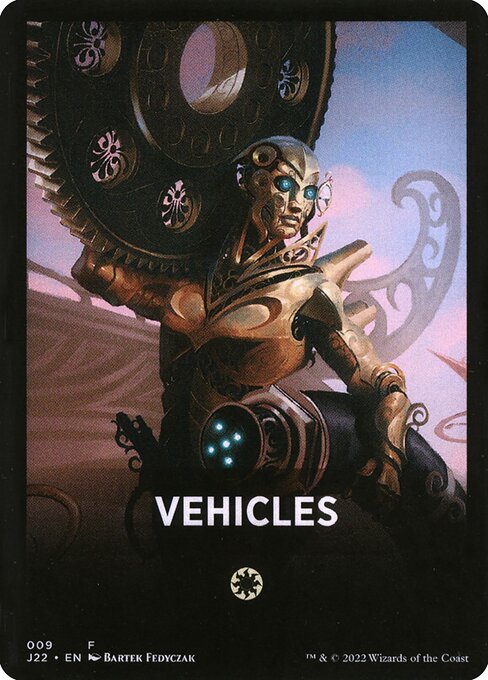Vehicles highlighted card art