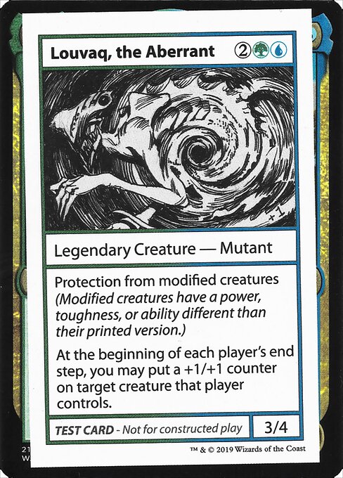 Louvaq, the Aberrant highlighted card art