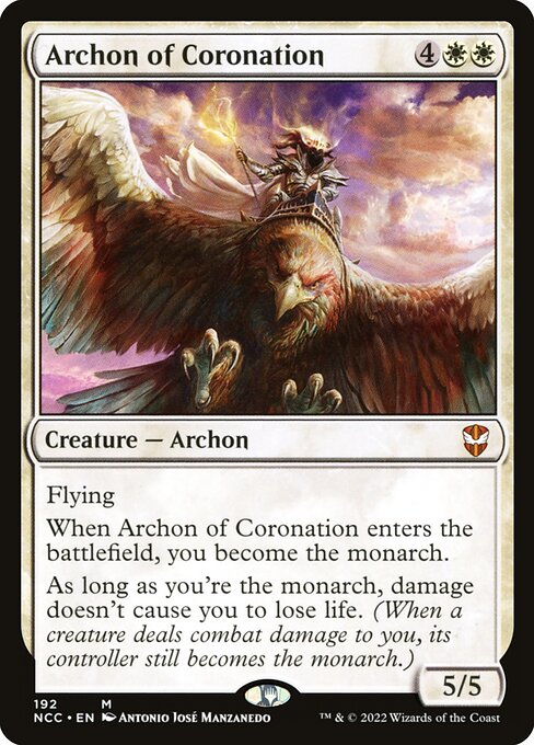 Archon of Coronation highlighted card art
