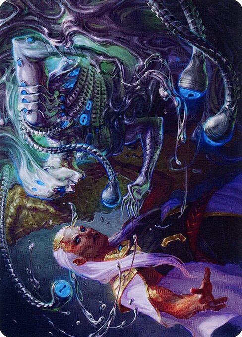 Mirage Mockery // Mirage Mockery from Phyrexia: All Will Be One Art Series