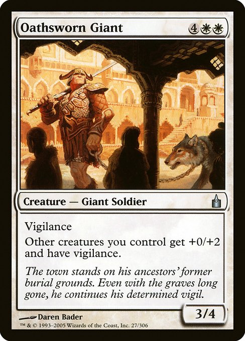 Oathsworn Giant from Ravnica: City of Guilds