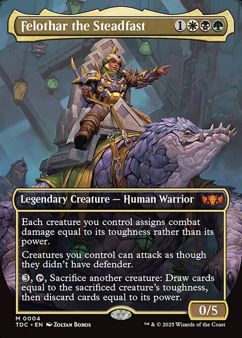 Felothar the Steadfast highlighted card art