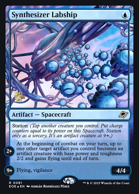 Synthesizer Labship highlighted card art