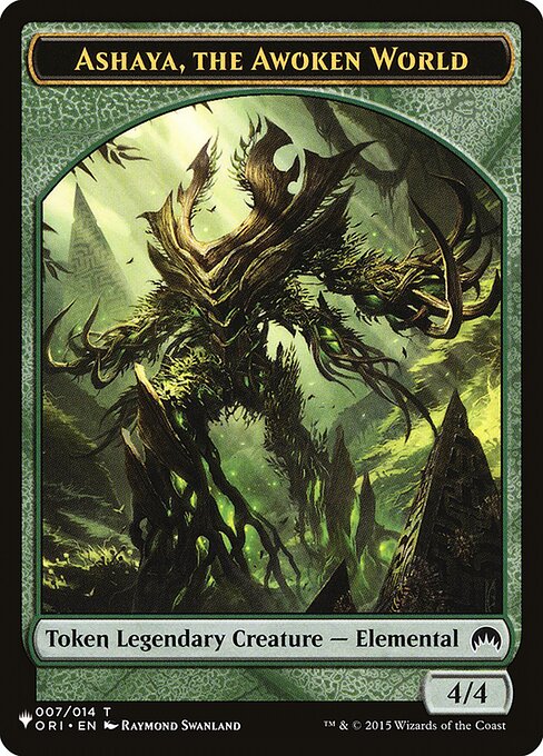 Ashaya, the Awoken World highlighted card art
