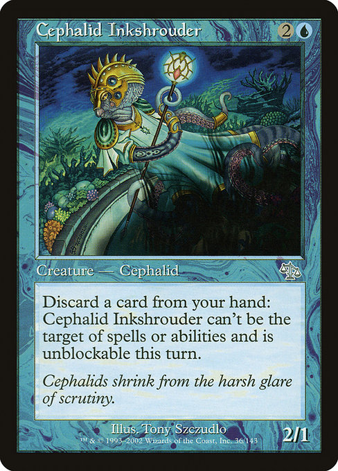 Cephalid Inkshrouder highlighted card art