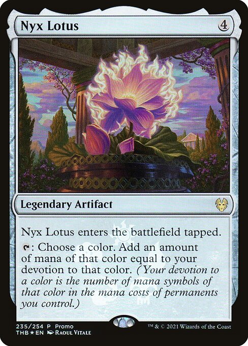 Nyx Lotus highlighted card art