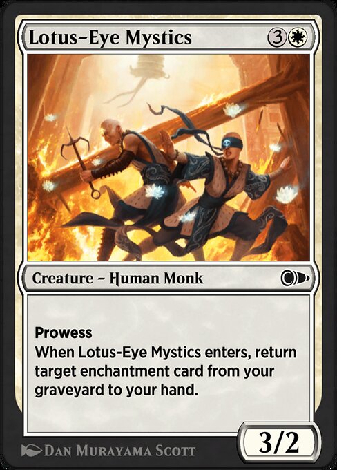 Lotus-Eye Mystics highlighted card art