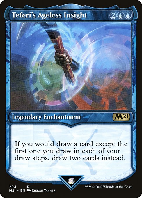 Teferi's Ageless Insight from Core Set 2021