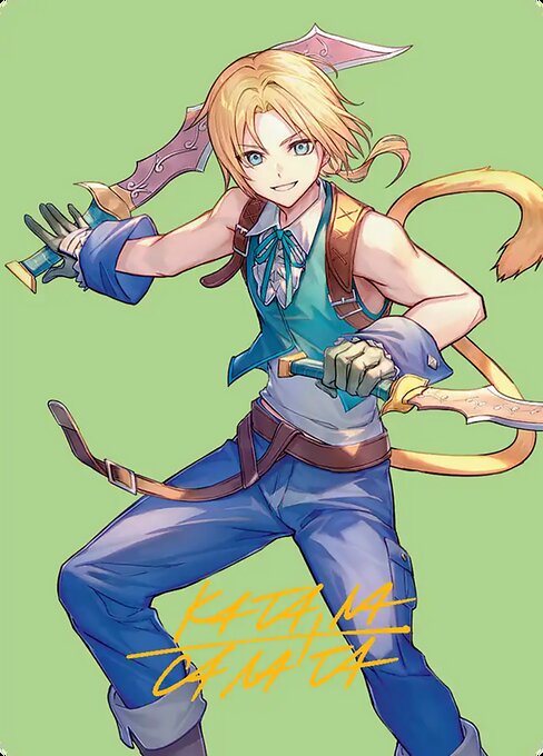 Zidane, Tantalus Thief // Zidane, Tantalus Thief highlighted card art