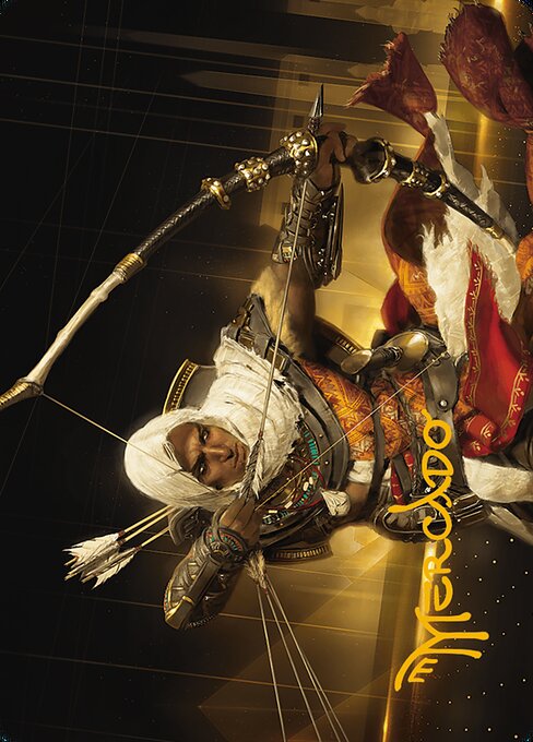 Bayek of Siwa // Bayek of Siwa highlighted card art