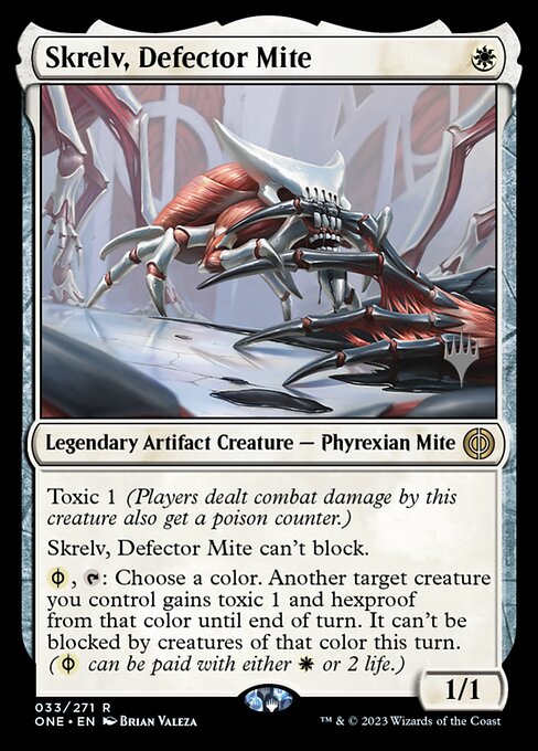 Skrelv, Defector Mite from Phyrexia: All Will Be One Promos