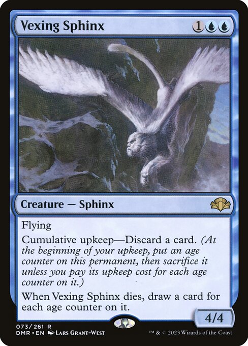 Vexing Sphinx highlighted card art