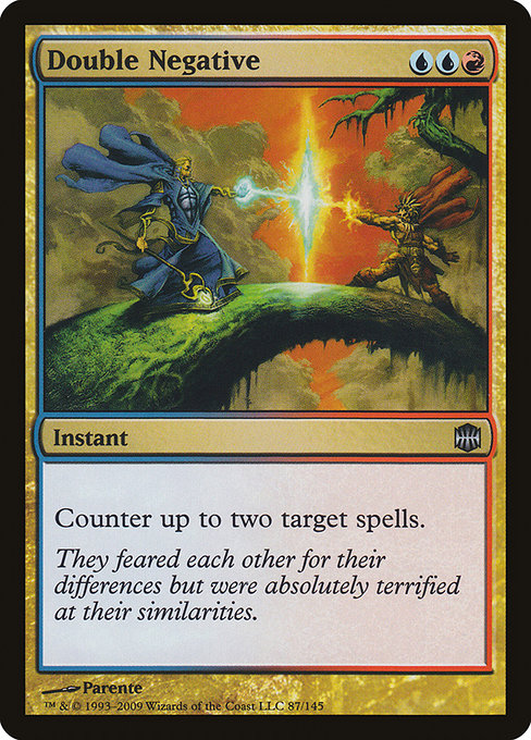 Double Negative highlighted card art