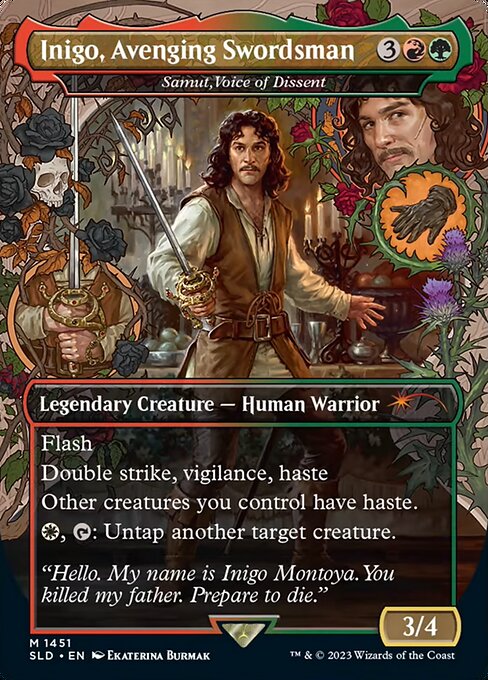 Samut, Voice of Dissent highlighted card art