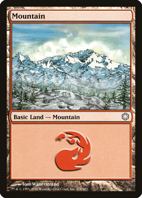 Mountain from Coldsnap Theme Decks