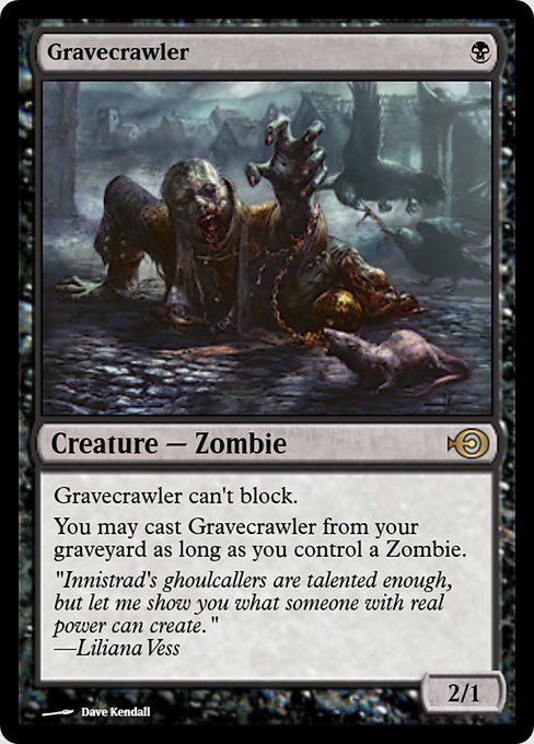 Gravecrawler from Magic Online Promos