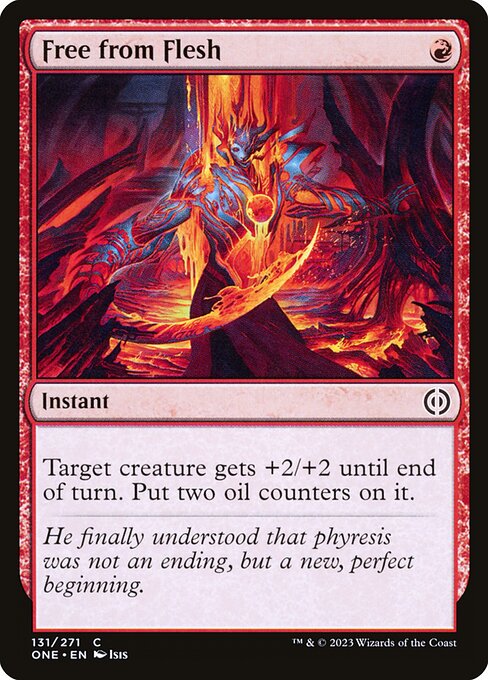 Free from Flesh highlighted card art