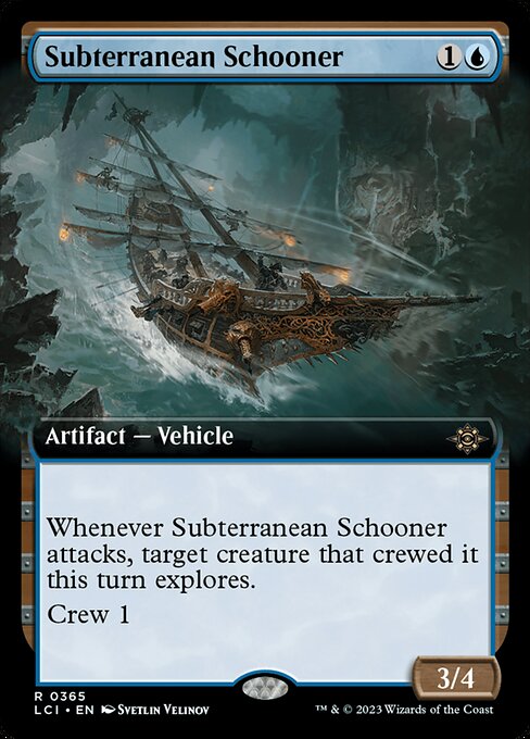 Subterranean Schooner highlighted card art