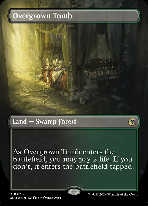Overgrown Tomb from Ravnica: Clue Edition