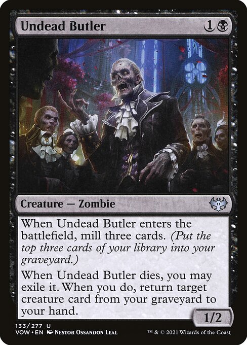 Undead Butler from Innistrad: Crimson Vow