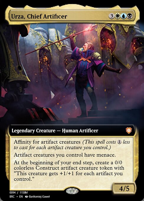 Urza, Chief Artificer highlighted card art
