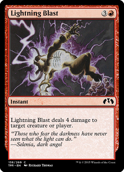 Lightning Blast highlighted card art
