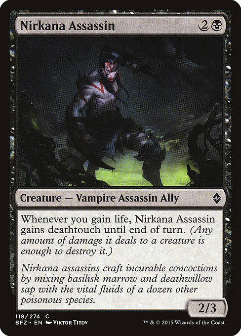 Nirkana Assassin from Battle for Zendikar