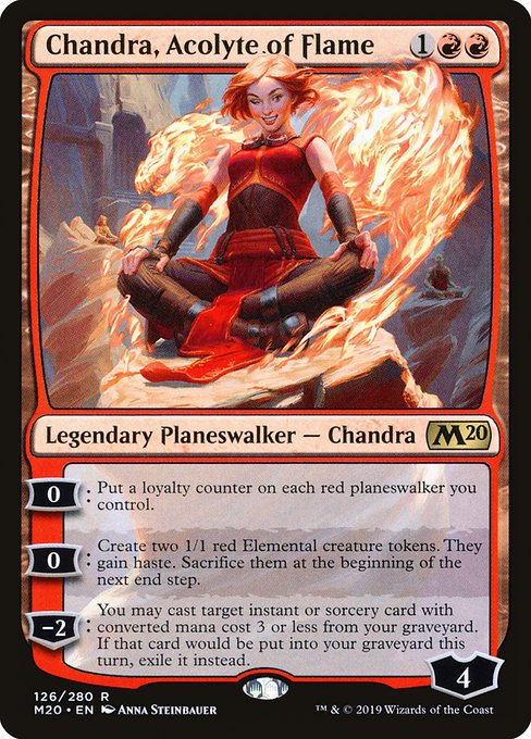 Chandra, Acolyte of Flame from Core Set 2020