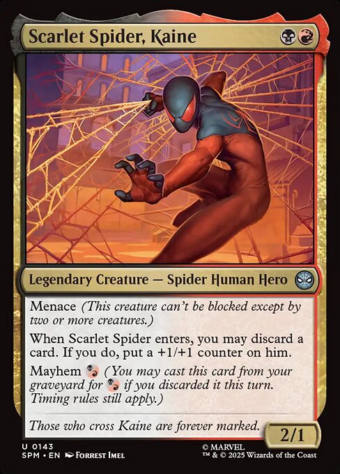 Scarlet Spider, Kaine highlighted card art
