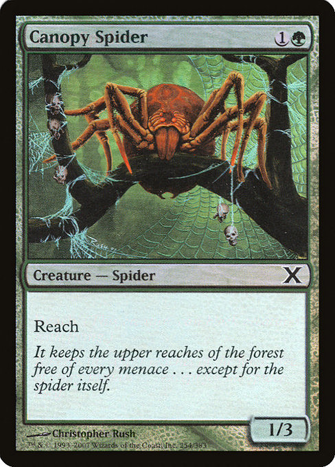 Canopy Spider from Tenth Edition