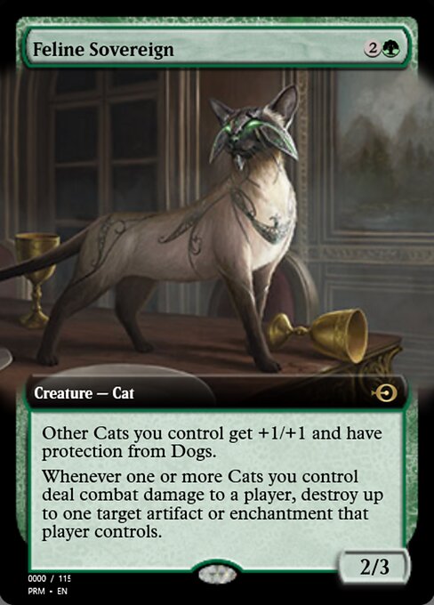 Feline Sovereign from Magic Online Promos